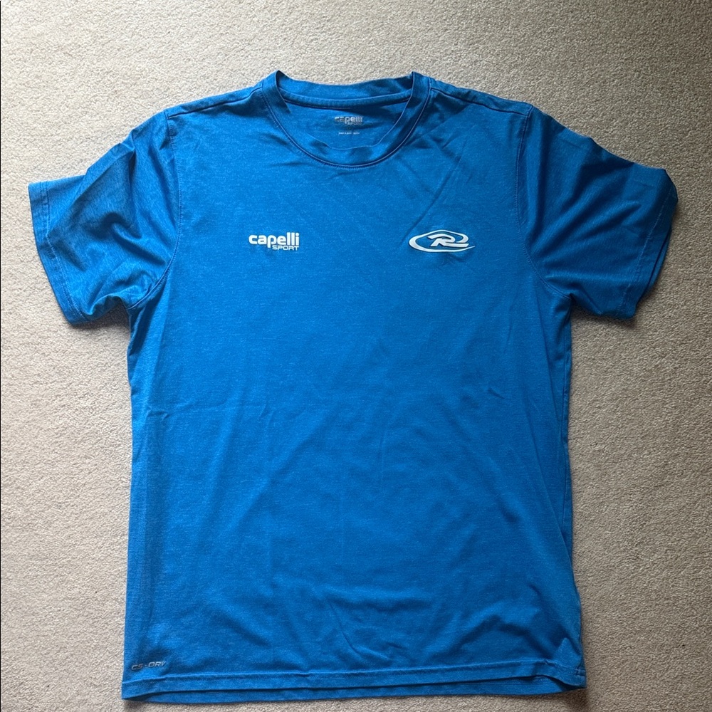 Capelli of New York Vibrant Blue Short Sleeve Tee
